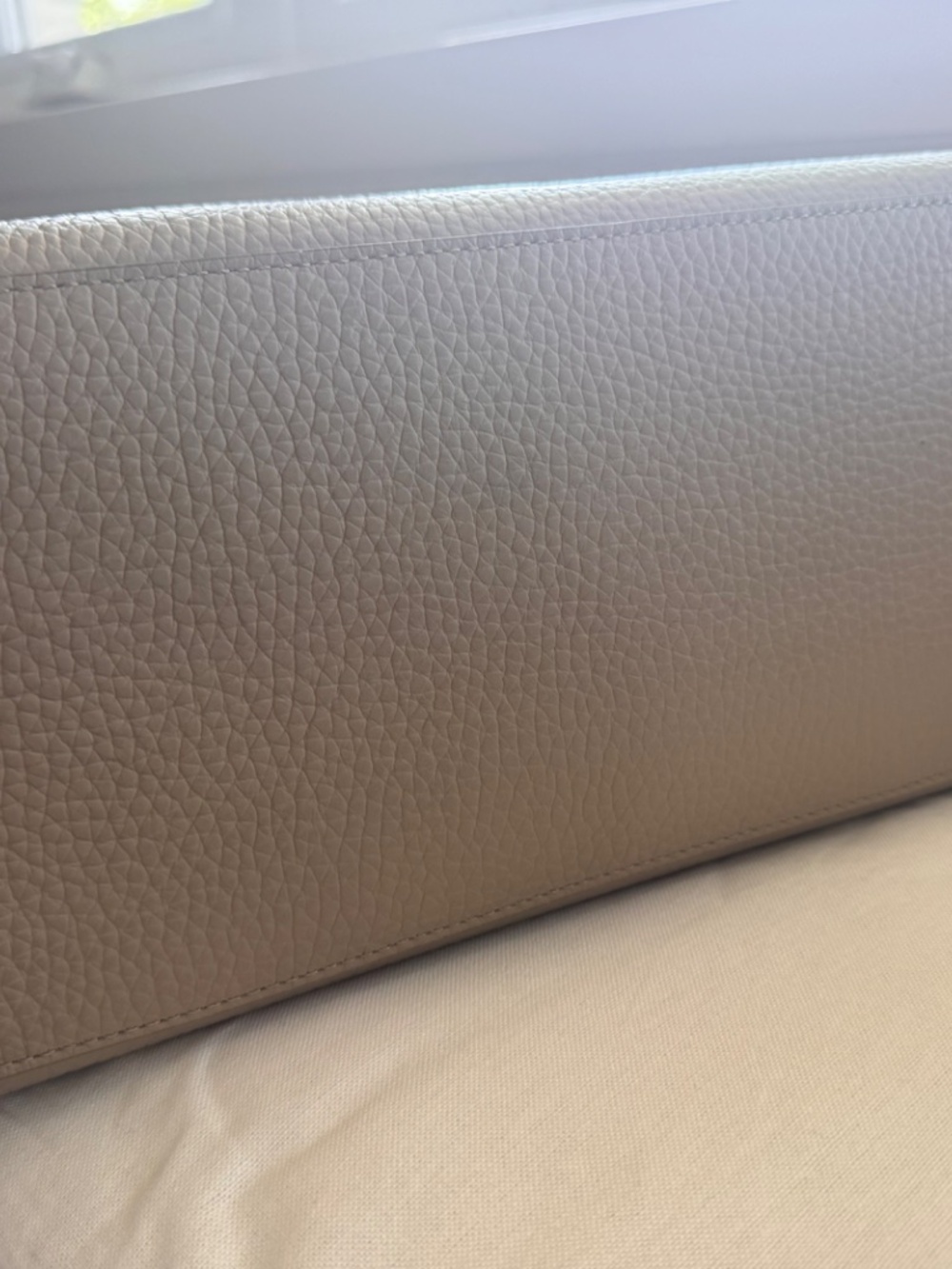Complete Set: CUYANA System Tote & Leather Organizer | Stone Pebbled Leather - Picture 10 of 16